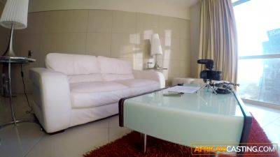 Big Natural Tits Black Babe Wet Pussy Spread In Fake Job Interview - hotmovs.com