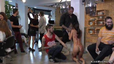 Carolina Abril - Carolina Abril - Petite Euro Bitch Copulated At Hairdressers - hclips.com