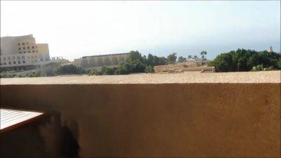 Sex4charity - Blowjob & Big Facial On A Balcony In Jordan - hclips.com - Jordan