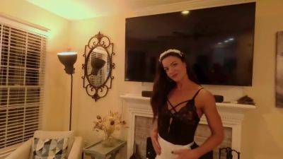 Slutty Maid Fucks Me And Lets Me Put It In Her Ass - hclips.com