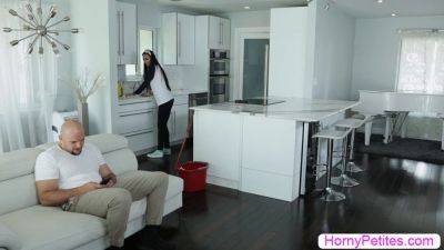 J.Mac - Petite Mi Ha takes JMac's huge cock in doggystyle like a champ! - sexu.com