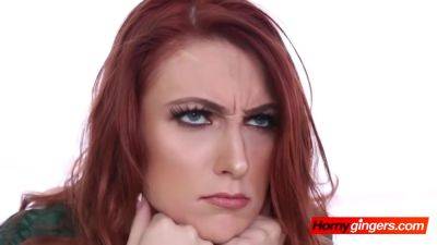 Alyce Sage In Stunning Young Ginger Bounces On Dick After - videomanysex.com