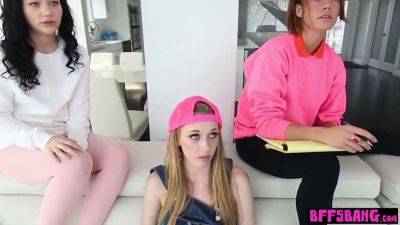 Petite babysitter with a busty body gets a hard dick in her mouth and tight ass for the job - sexu.com