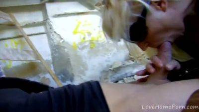 Leggy Milf Blows Thick Cock Of Freak Stranger - hclips.com