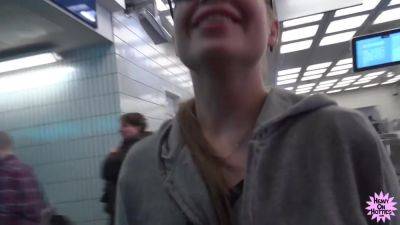 Subway Pick-up With Alessandra Jane - HeavyOnHotties - hotmovs.com