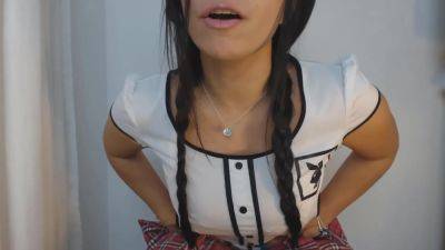 Emanuelly Raquel In Schoolgirl Joi Jerk Off, Punheta Controlada Colegial Mandona - hclips.com