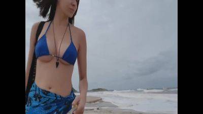 Andreza Sweet Teen - Cum Play On The Beach - hclips.com