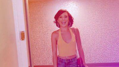 Sweet Sophia gets her tight pussy stretched and used as a sex toy by a hung stud - sexu.com