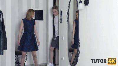 Mature Algebra Teacher In Nylon Stockings Fucked By Angry Student - hotmovs.com