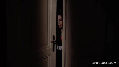 Samantha - Voyeur Is Waiting To Get Fuck By Lutro And Ebony With Samantha Cruuz - hotmovs.com