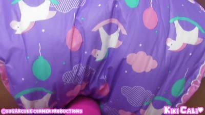 Daddy Makes Me Squirt In My Diaper Pov - Kiki Cali - upornia.com