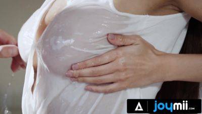 JOYMII - Beauty With Huge Tits Anissa Kate Gets Her Tight Pussy Pounded - txxx.com