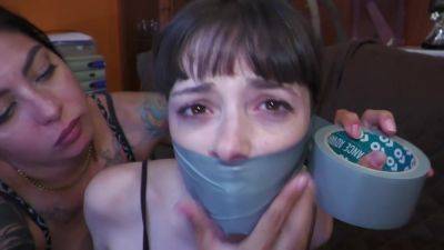 spanish girl taped up - upornia.com - Spain