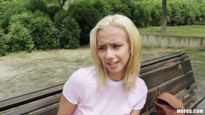 Angel - Angel Piaff And Veronica Leal In Blonde Bimbo Getting Her Little Coochi - hclips.com