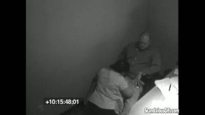 Secretary with big tits Blowjob Caught on Camera - hotmovs.com