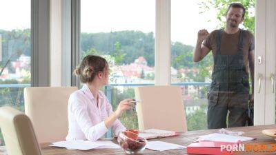 Rebecca Volpetti - Rebecca - Rebecca Volpetti Inspects Plumber's Big Stiff Pipe GP1577 - PornWorld - hotmovs.com - Romania