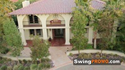 Swingers Start With Horny Flirting In The Jacuzzi - hclips.com