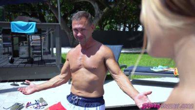 Damn, I Didnt Know My Stepdad Was Packing Like This - videomanysex.com