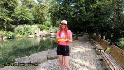 Bubble Blowing Redhead Cums On Stepsons Huge Cock 4k - hotmovs.com