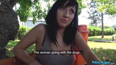 Thomas Hyka - Sassy Brunette Got Laid Against Fence And Properly F - hclips.com