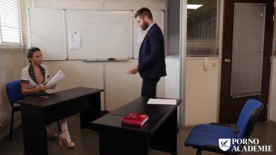 8 - Lesson Of The Day: Threesome Scene 2 With Lola Bulgari - upornia.com