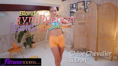 Don Diego - Chloe - Chloe Chevalier gets creampied by fitness instructor Don Diego's tongue - sexu.com - France