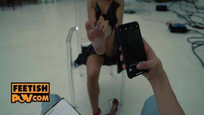 Sybil - Pov - Sybil And Her Talented Toes Pleasure Your Dick - videomanysex.com