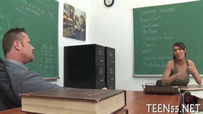 Eager Teen Practices With Cock - upornia.com