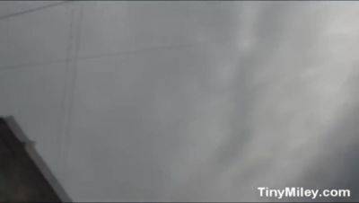 Teen showering naked in hotel room - hotmovs.com