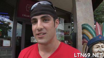 Delightful Schlong Sucking - videomanysex.com