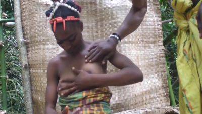 The Hunter Promised Me Bush Meat - I Have To Allow Him Fuck Me - hclips.com