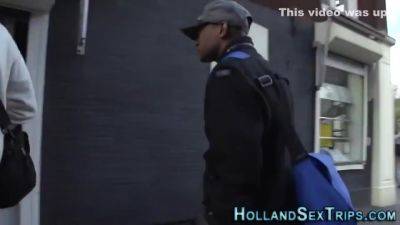 Hooker Rides Black Donger - hclips.com