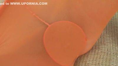Orange Spandex Fetish Sex Clip - upornia.com