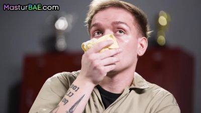 Locker room tattooed babe rides cock of masturb janitor - txxx.com