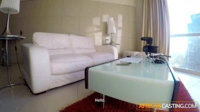 Big Natural Tits Black Babe Wet Pussy Spread In Fake Job Interview - hotmovs.com