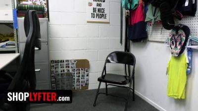 Krissy Knight gets dominated & caught wearing lingerie by a hot officer - sexu.com - Usa