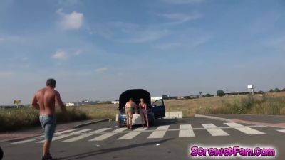 Super Model Fucked By A Car In Public - hotmovs.com