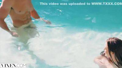 Young And Beautiful #4 (2017) - Scene 1 - Jean Val Jean, L A And Lana Rhoades - hotmovs.com - France