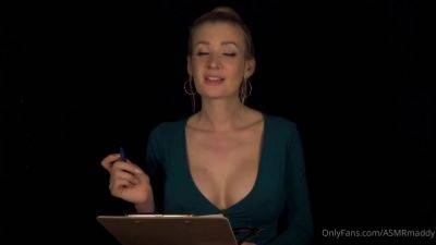 Sex Tape With Boss Video Leaked - Asmr Maddy - hclips.com