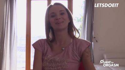 Angel Piaff - Nasty Slut Angel Piaff Kinky Solo Action After Interview - videomanysex.com