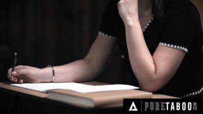 PURE TABOO Big Ass Cheerleader Lets Her Teacher's Weird Stepson Assfuck Her In Class - hotmovs.com