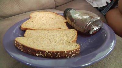 Akira S And Asa Akira - Asa Playful Feet In Use - hotmovs.com