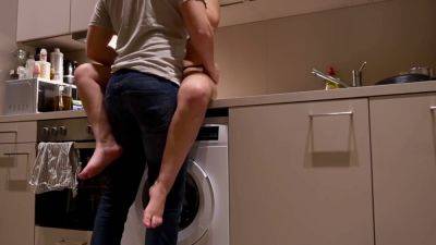 Roommate Fucks Me Hard In The Kitchen (cumshot) - hclips.com