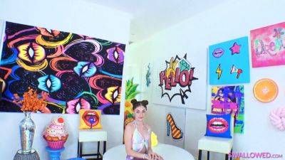 Scott Nails - Tori Mack's tight petite mouth gets filled with cum by hung stud - sexu.com