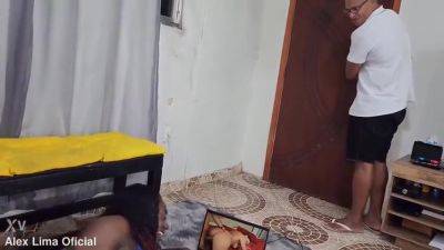 Fernanda Chocolatte - Cara De Servente De Pedreiro Comendo A Prima Chocolate - hclips.com