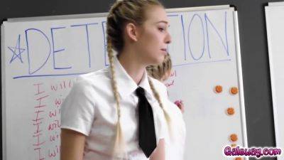 Sarah Disciplined Emma And Lily Through Fucking - videomanysex.com