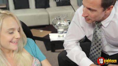 Fabulous Adult Scene Blonde New , Watch It - Stacy Kiss - hotmovs.com