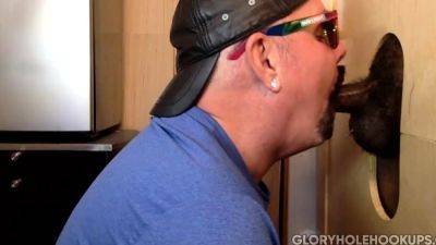 Gray DILF barebacked after gloryhole bj - drtuber.com