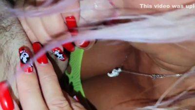 Anna Fire In Cum On The Soles Of He Loves Me In A Mesh Bodysuit - hclips.com