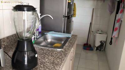 I Pay The Blender Technician With Body - Babe - hclips.com